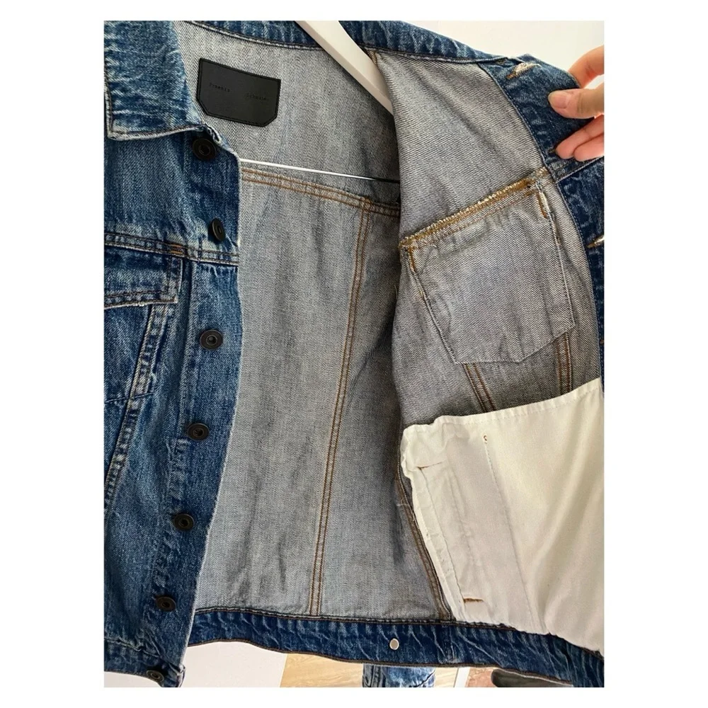 Proenza Schouler PS J denim jacket NWT size Small - Picture 8 of 10
